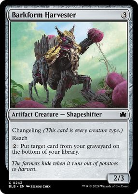 Barkform Harvester - Bloomburrow (BLB) Bloomburrow
