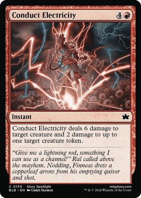 Conduct Electricity - Bloomburrow (BLB) Bloomburrow