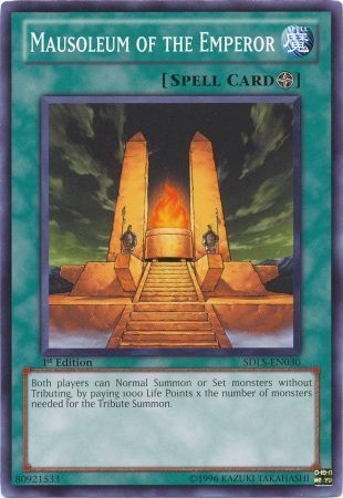 Mausoleum of the Emperor - SDLS-EN030 - Common 1st Edition Structure Deck: Lost Sanctuary 1st Edition Singles (espanol)