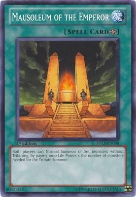 Mausoleum of the Emperor - SDLS-EN030 - Common 1st Edition Structure Deck: Lost Sanctuary 1st Edition Singles (espanol)