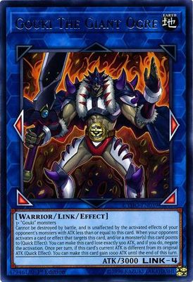 Gouki The Giant Ogre - CYHO-EN039 - Rare 1st Edition Cybernetic Horizon 1st Edition Singles *Espanol*