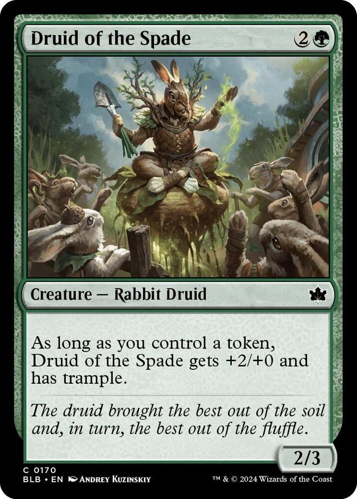 Druid of the Spade - Bloomburrow (BLB) Bloomburrow (Español)