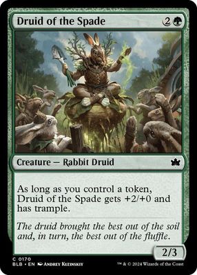 Druid of the Spade - Bloomburrow (BLB) Bloomburrow-Foil