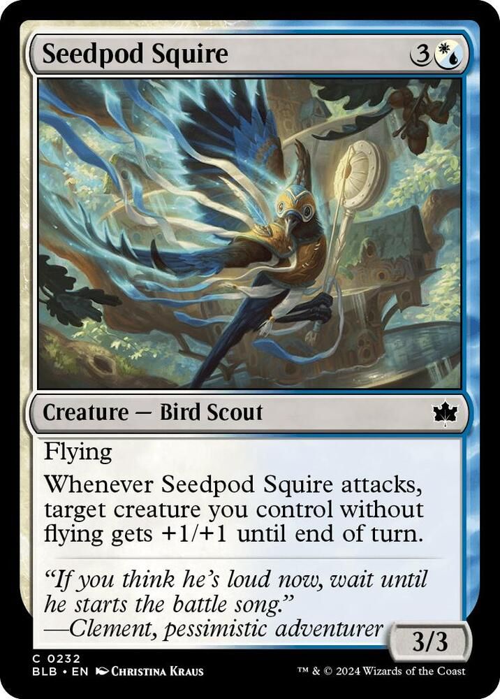 Seedpod Squire - Bloomburrow (BLB) Bloomburrow