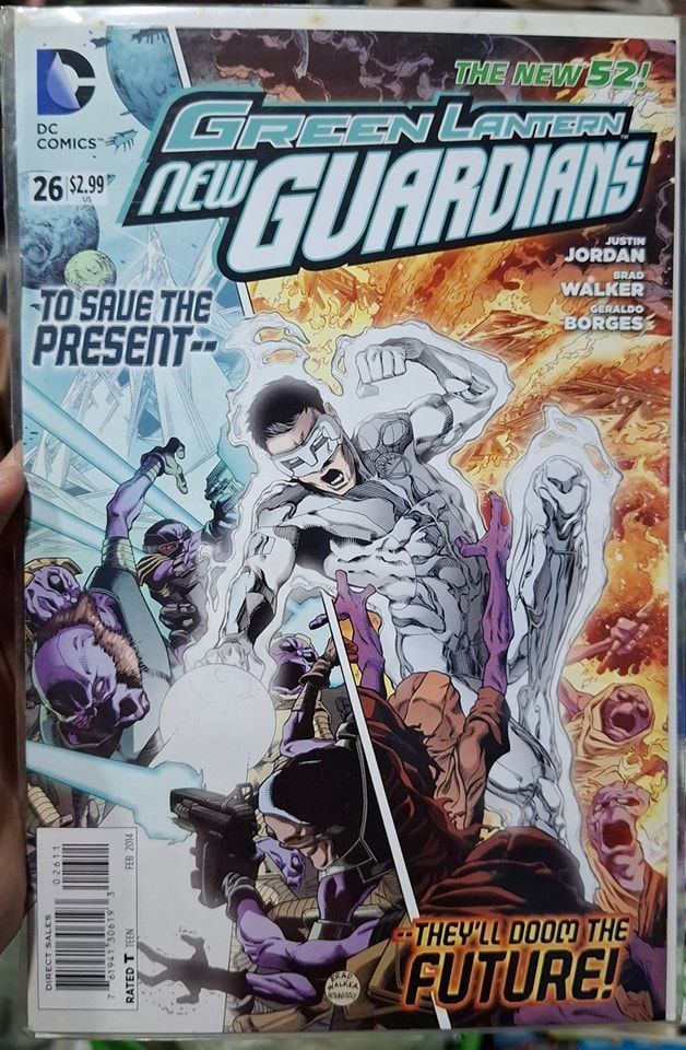 BA18 Green Lantern New Guardians Issue 26 DC Comics Ingles