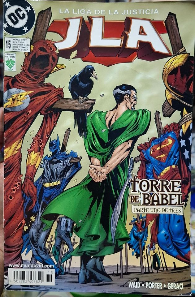 BA18 La Liga de la Justicia Issue 15 DC Comics Espanol