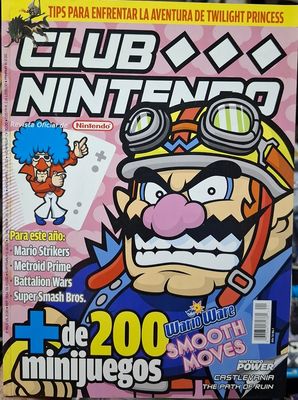 BA18 Club Nintendo Ano 16 Numero 1 Wario Ware