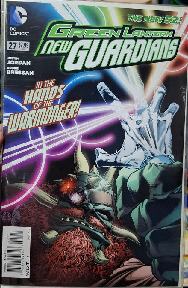BA18 Green Lantern New Guardians Issue 27 DC Comics Ingles