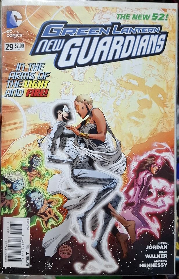 BA18 Green Lantern New Guardians Issue 29 DC Comics Ingles
