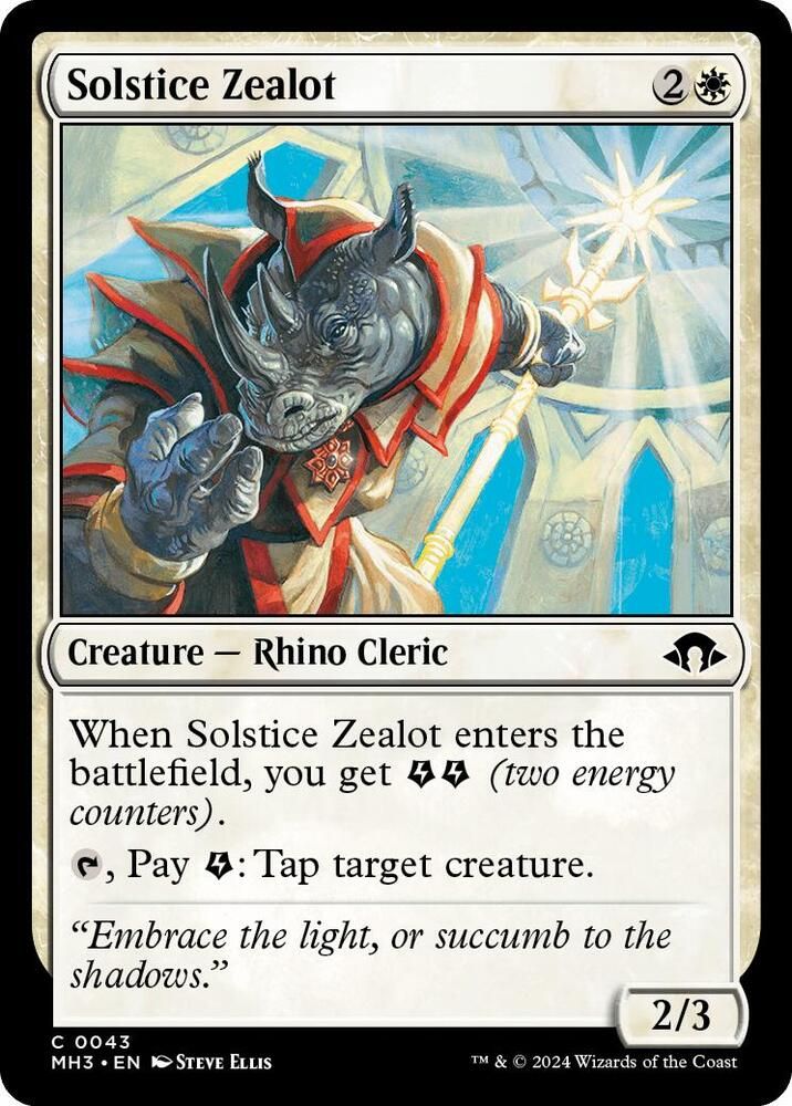 Solstice Zealot - Modern Horizons 3 (MH3) Modern Horizons 3