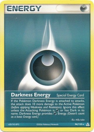 Darkness Energy (Special) - 94/110 - Rare
Ex Holon Phantoms Singles