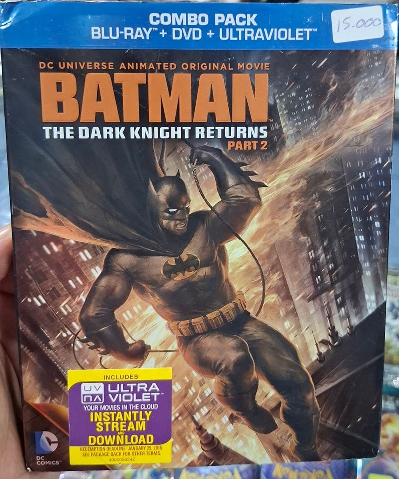 BA18 Batman The Dark Knight Returns Part 2 Blu Ray Original Usado Completo