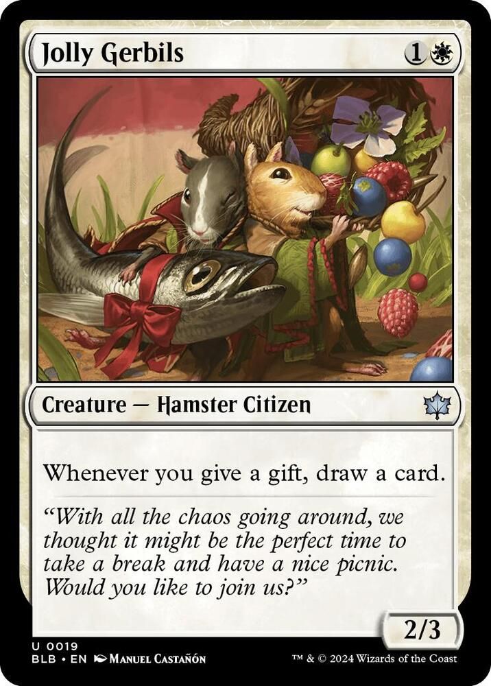 Jolly Gerbils - Bloomburrow (BLB)
Bloomburrow