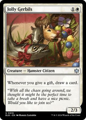Jolly Gerbils - Bloomburrow (BLB)
Bloomburrow
