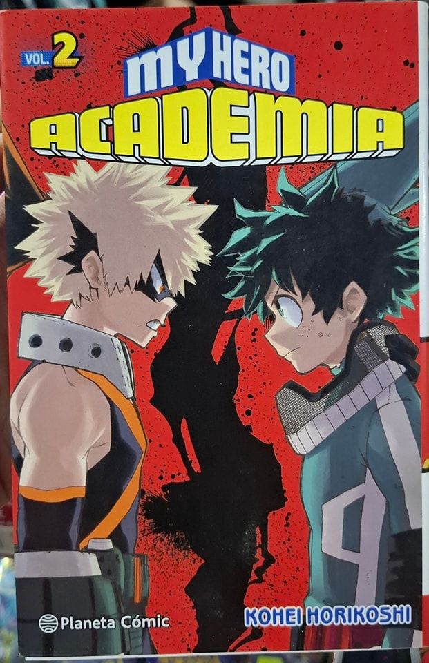 BA18 My Hero Academia Manga Volumen 2 Espanol
