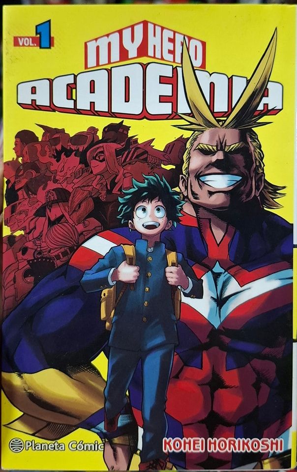 BA18 My Hero Academia Manga Volumen 1 Espanol