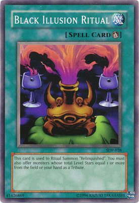 Black Illusion Ritual - SDP-038 - Common Unlimited Starter Deck: Pegasus [SDP] Unlimited Singles