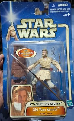 BA19 Obi Wan Kenobi Figura Star Wars Figura Attack of the Clones