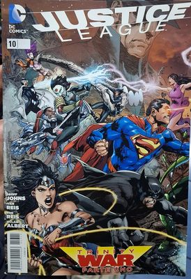 BA19 Justice League Issue 10 DC Comics Espanol Trinity War Parte Uno