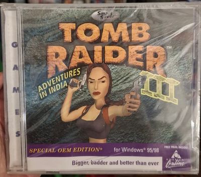 BA19 Tomb Raider 3 PC Game Nuevo Sellado