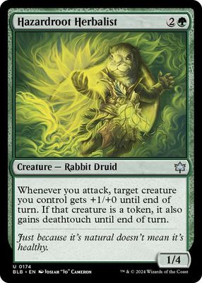 Hazardroot Herbalist - Bloomburrow (BLB)
Bloomburrow (Español)