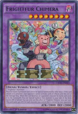Frightfur Chimera - CROS-EN043 - Rare 1st Edition Crossed Souls 1st Edition Singles *Espanol*