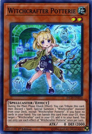 SJ Witchcrafter Potterie - INCH-EN014 - Super Rare 1st Edition
The Infinity Chasers Singles