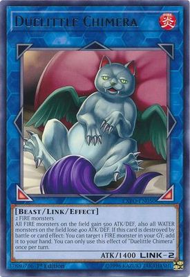 Duelittle Chimera - EXFO-EN050 - Rare 1st Edition Extreme Force [EXFO] 1st Edition Singles