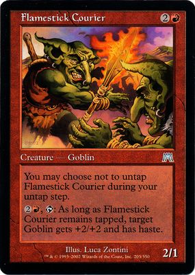 Flamestick Courier 203/350 - Onslaught Singles