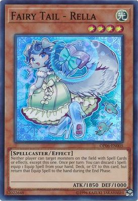 Fairy Tail - Rella - OP06-EN005 - Super Rare
OTS Tournament Pack 6 (OP06) *Espanol*