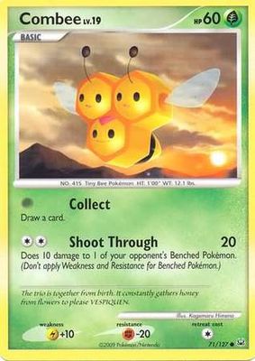 Combee - 71/127 - Common
Platinum (Base Set) Singles