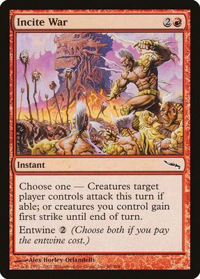 Incite War - Mirrodin (MRD)
Mirrodin