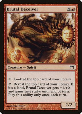 Brutal Deceiver - Champions of Kamigawa (CHK) Champions of Kamigawa