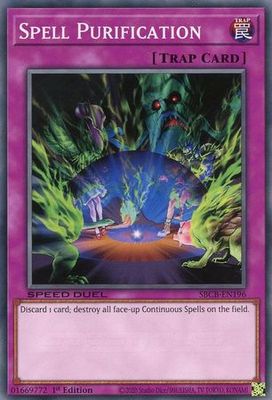Spell Purification - SBCB-EN196 - Common 1st Edition
Speed Duel Battle City Box 1st Edition Singles
