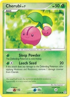 Cherubi - 75/130 - Common Diamond &amp; Pearl (Base Set) Singles