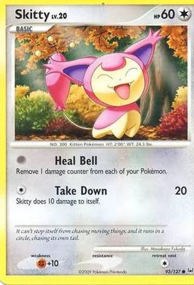 Skitty - 93/127 - Common
Platinum (Base Set) Singles