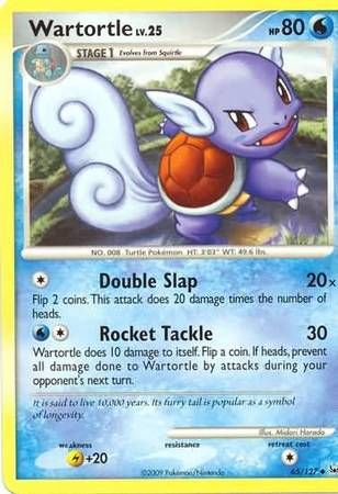 Wartortle - 65/127 - Uncommon
Platinum (Base Set) Singles