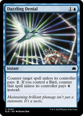Dazzling Denial - Bloomburrow (BLB) Bloomburrow