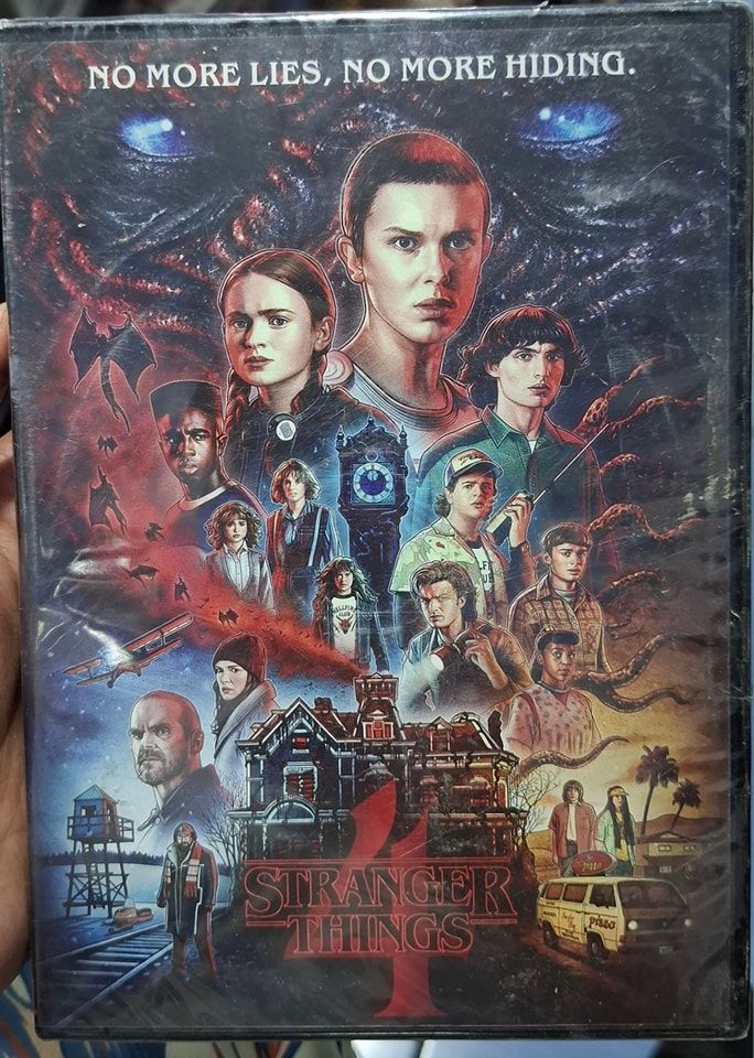 BA20 Stranger Things Temporada 4 Nuevo Sellado DVD Original