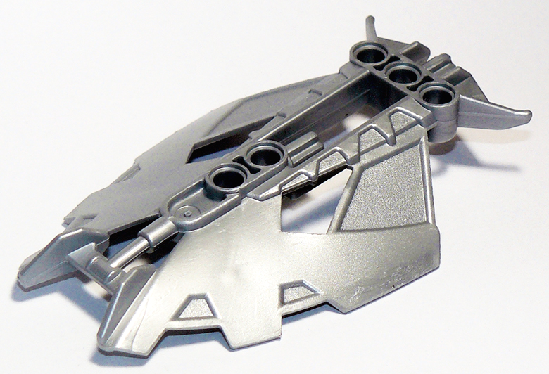 SJ Pearl Light Gray Bionicle Panel / Shield (Axalara T9)