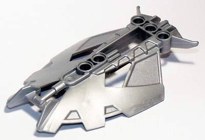 SJ Pearl Light Gray Bionicle Panel / Shield (Axalara T9)
