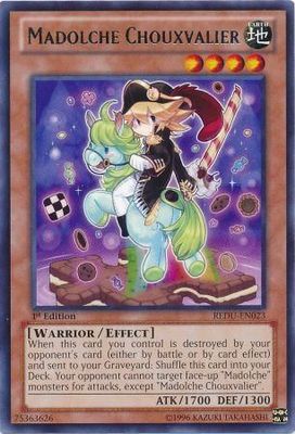 Madolche Chouxvalier - REDU-EN023 - Rare 1st Edition Return of the Duelist 1st Edition Singles