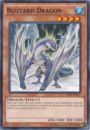 Blizzard Dragon - SDKS-EN017 - Common 1st Edition Seto Kaiba 1st Edition Singles