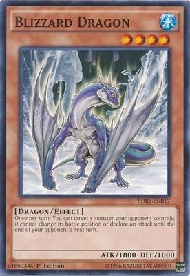 Blizzard Dragon - SDKS-EN017 - Common 1st Edition Seto Kaiba 1st Edition Singles (Espanol)