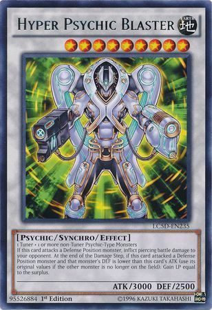 Hyper Psychic Blaster - LC5D-EN235 - Rare 1st Edition Legendary Collection 5D&#39;s LC5D Singles
