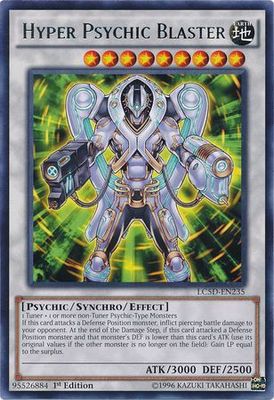 Hyper Psychic Blaster - LC5D-EN235 - Rare 1st Edition Legendary Collection 5D&#39;s LC5D Singles