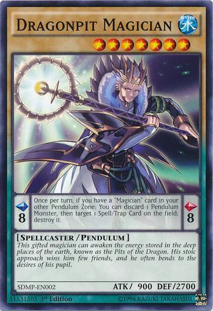 Dragonpit Magician - SDMP-EN002 - Common 1st Edition Structure Deck: Master of Pendulum Singles