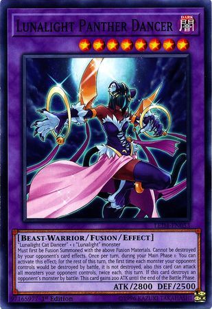 Lunalight Panther Dancer - LED4-EN053 - Common 1st Edition Legendary Duelists: Sisters of the Rose 1st Edition Singles