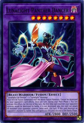 Lunalight Panther Dancer - LED4-EN053 - Common 1st Edition Legendary Duelists: Sisters of the Rose 1st Edition Singles