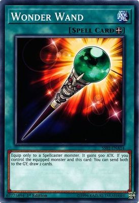 Wonder Wand - SS01-ENA14 - Common 1st Edition
Speed Duel Starter Decks: Destiny Masters Singles